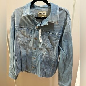 NWT L’AGENCE Karina Denim Jacket with defect  Size: S/P